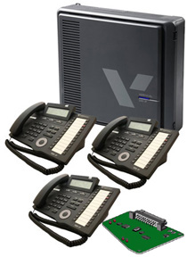 Vertical SBX 3 Phone Starter Kit with Voice Mail