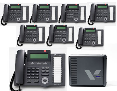 Vertical SBX Starter Kit with Eight Phones