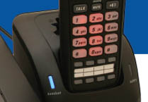 Vertical SBX Cordless Phone